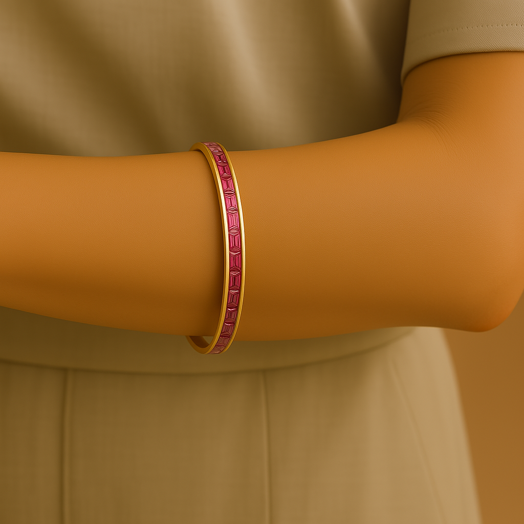 Pink Love Bangle