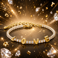 Love tenis bracelet