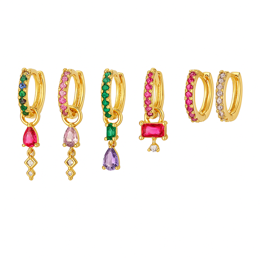 Candy Shine Stack Earring