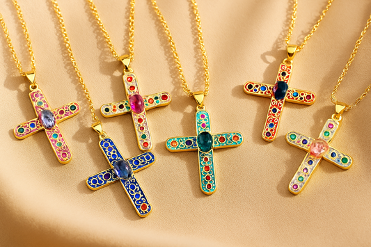 Enamel Cross