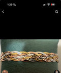Tri color bracelet