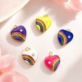 Color Me Love enamel charm
