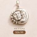 Sun moon charm