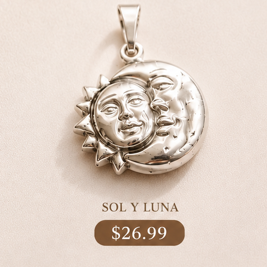 Sun moon charm