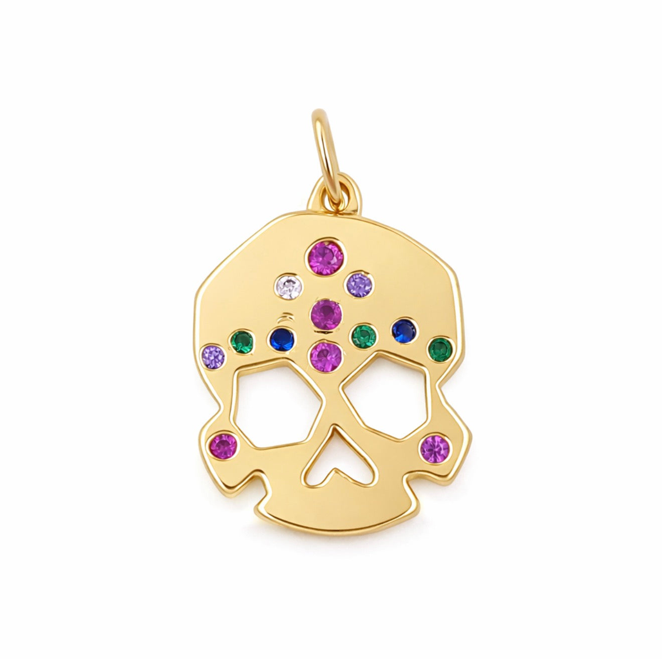 SKULL COLOR CHARM MINI
