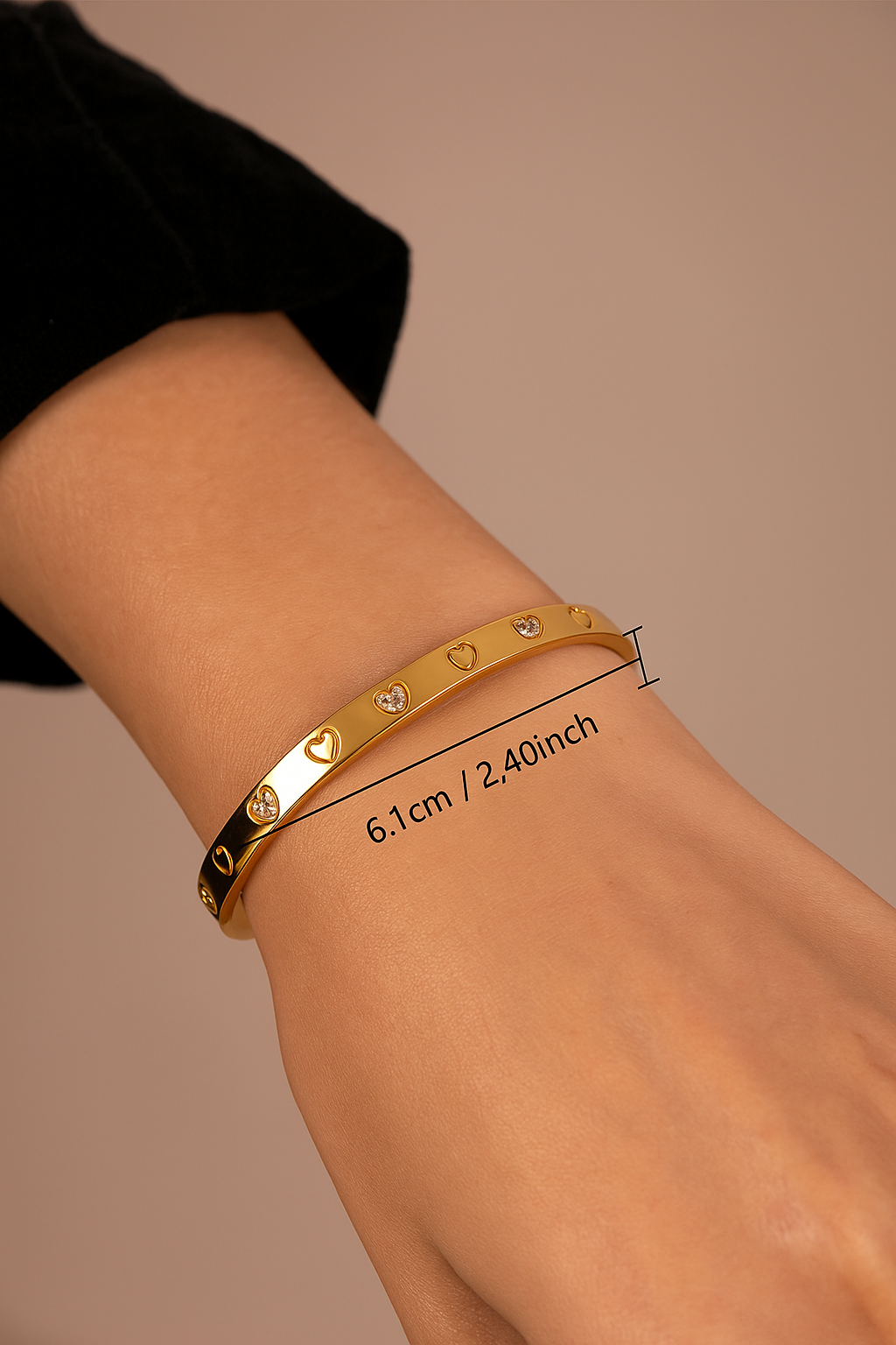 Doble Amor Bangle