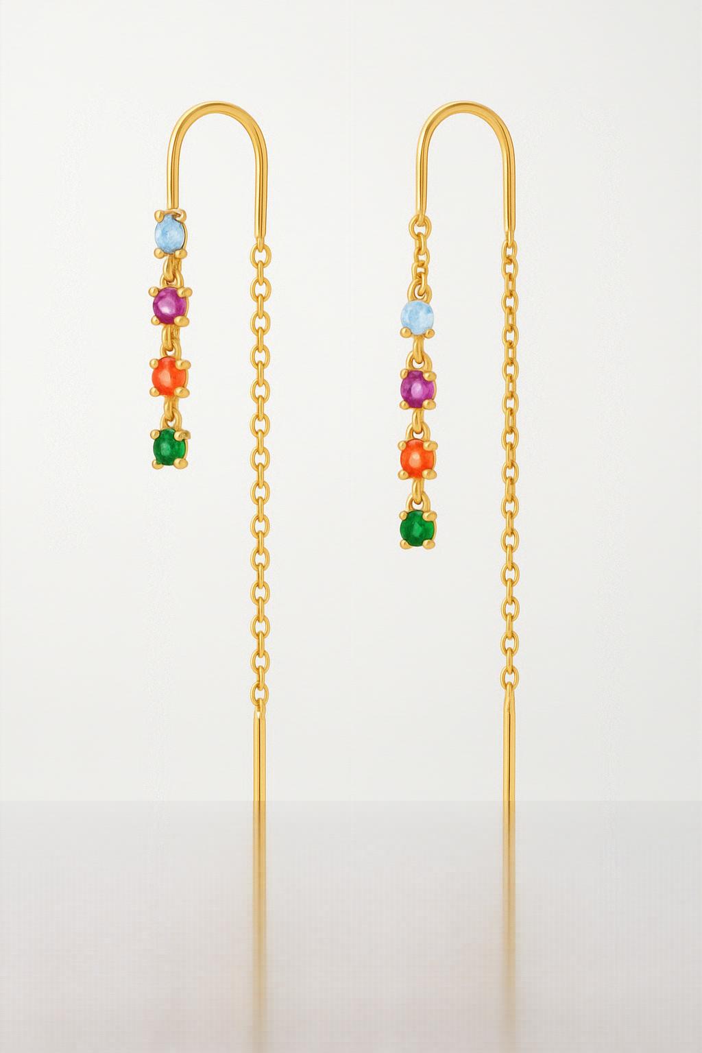 Color Star Earring